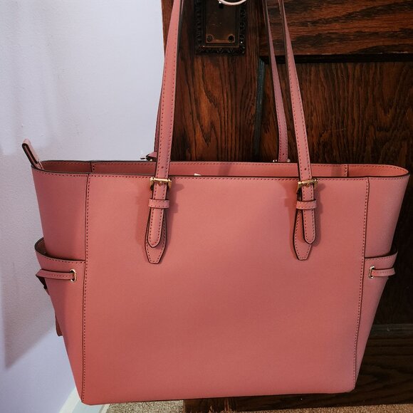 NWT Gilly Tote Michael Kors Leather Travel Shoulder Purse - Picture 2 of 15